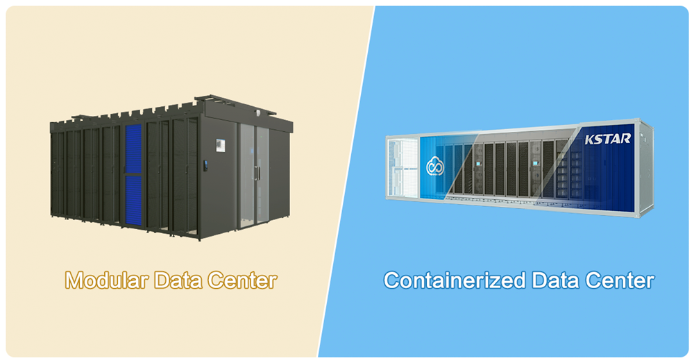 Difference between containized data center and modular data cetner   